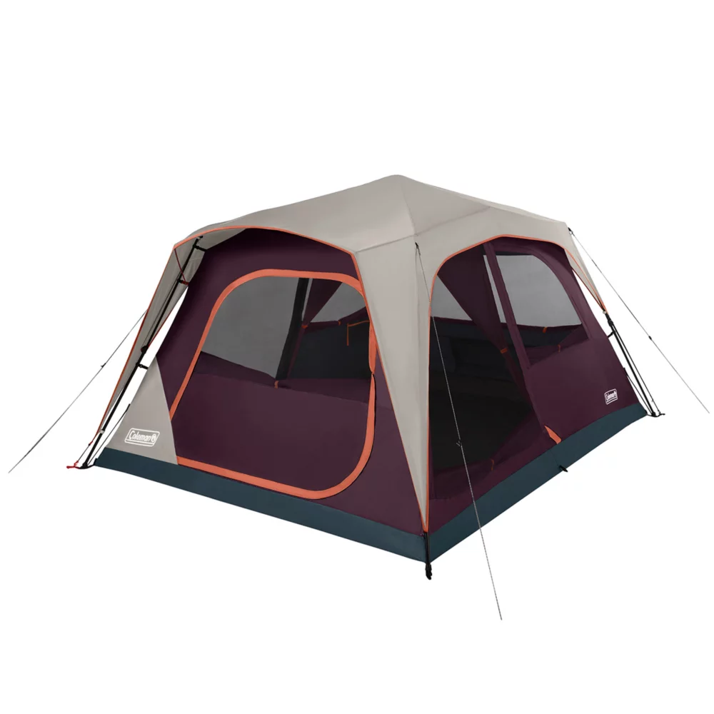 Coleman Skylodge™ 8-Person Instant Camping Tent, Blackberry 3 Coleman Skylodge™ 8-Person Instant Camping Tent, Blackberry