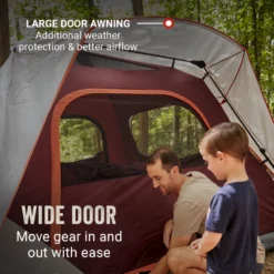 Coleman Skylodge™ 4-Person Instant Camping Tent, Blackberry -Campout Gear Shop Coleman 2000038277 Skylodge Instant 4P ATF4