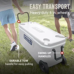 Coleman 316 Series™ 100-Quart Marine Wheeled Cooler 10 Coleman 316 Series™ 100-Quart Marine Wheeled Cooler -Campout Gear Shop Coleman 316 Series 100QT Marine ATF3