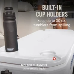 Coleman 316 Series™ 100-Quart Marine Wheeled Cooler 12 Coleman 316 Series™ 100-Quart Marine Wheeled Cooler -Campout Gear Shop Coleman 316 Series 100QT Marine ATF5