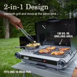 Campout Gear Shop -Campout Gear Shop Coleman Classic 2in1CampingGrill ATF2