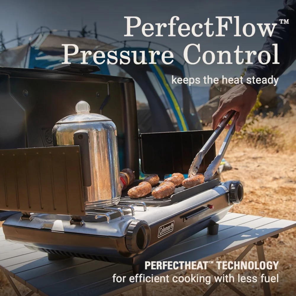 Coleman Classic 2-in-1 Camping Grill/Stove 5 Coleman Classic 2-in-1 Camping Grill/Stove - Image 3