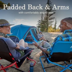 Coleman Cross Rocker Outdoor Rocking Chair 11 Coleman Cross Rocker Outdoor Rocking Chair -Campout Gear Shop Coleman CrossRockerChair DeepOcean ATF3