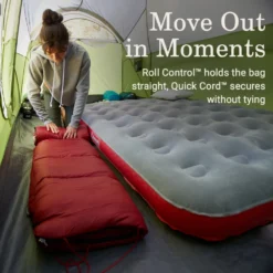 Coleman Flatlands™ 30°F Sleeping Bag -Campout Gear Shop Coleman Flatlands SleepingBags 30F Mahogany ATF4