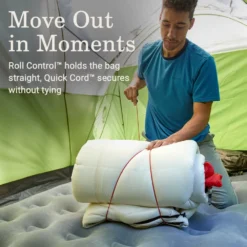 Coleman Flatlands™ 35°F Big & Tall Sleeping Bag -Campout Gear Shop Coleman Flatlands SleepingBags 35F Sand BT ATF5