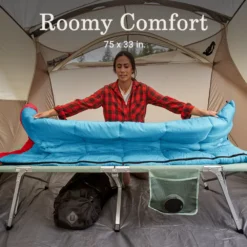 Coleman Flatlands™ 40°F Sleeping Bag 12 Coleman Flatlands™ 40°F Sleeping Bag -Campout Gear Shop Coleman Flatlands SleepingBags 40F MediterraneanBlue ATF5