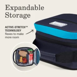 Coleman XPAND™ Soft Cooler Lunchbox -Campout Gear Shop Coleman LunchBag XPAND BlueNights ATF4