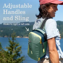 Coleman MoRph™ 6-Can Convertible Soft-Sided Cooler Sling 11 Coleman MoRph™ 6-Can Convertible Soft-Sided Cooler Sling -Campout Gear Shop Coleman MoRphSling 6Can Moss ATF3