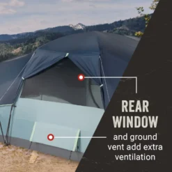 Coleman Skydome™ 8-Person Camping Tent XL, Blue Nights 15 Coleman Skydome™ 8-Person Camping Tent XL, Blue Nights -Campout Gear Shop Coleman Skydome XL 8P BlueNights ATF5