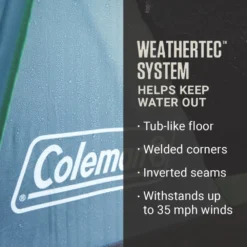 Coleman Sunlodge™ 10-Person Camping Tent, Blue Nights -Campout Gear Shop Coleman Sunlodge 8P BlueNights ATF3 1