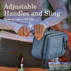 Coleman TranslatR™ 6-Can Convertible Soft-Sided Cooler Sling -Campout Gear Shop Coleman TranslatRSling 6Can Blue ATF3