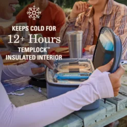 Coleman TranslatR™ 6-Can Convertible Soft-Sided Cooler Sling -Campout Gear Shop Coleman TranslatRSling 6Can Blue ATF5