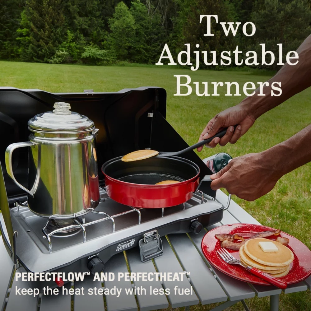 Coleman Triton™+ 2-Burner Propane Gas Camping Stove 5 Coleman Triton™+ 2-Burner Propane Gas Camping Stove - Image 3