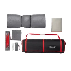 Coleman Skylodge™ 4-Person Instant Camping Tent, Blackberry -Campout Gear Shop Tent6P Cabin Inst BB Overhead Content Edited