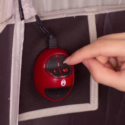 Coleman Signature Prairie Breeze™ 9-Person Tent -Campout Gear Shop inset CPXIlluminatedWallSwitch